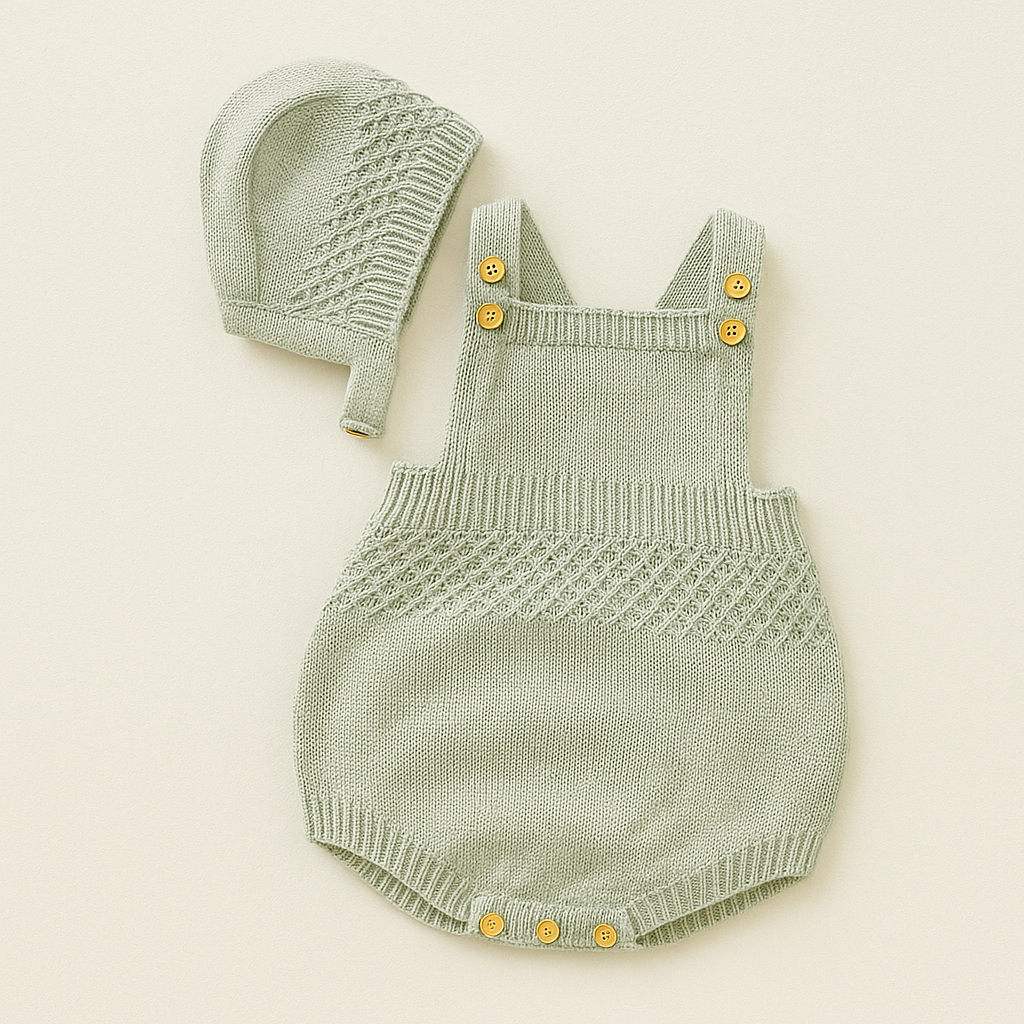 Woollen Body Suit With Hat