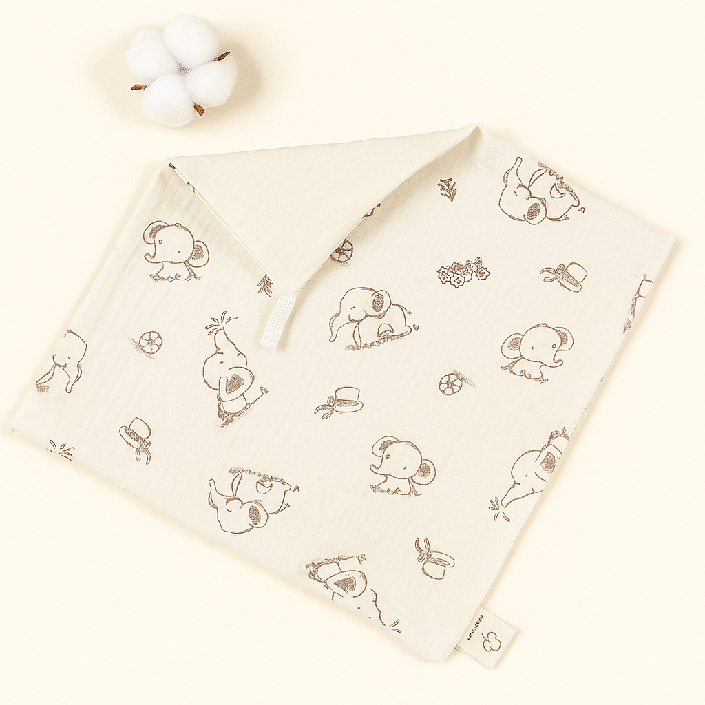 Soft Muslin Washcloth