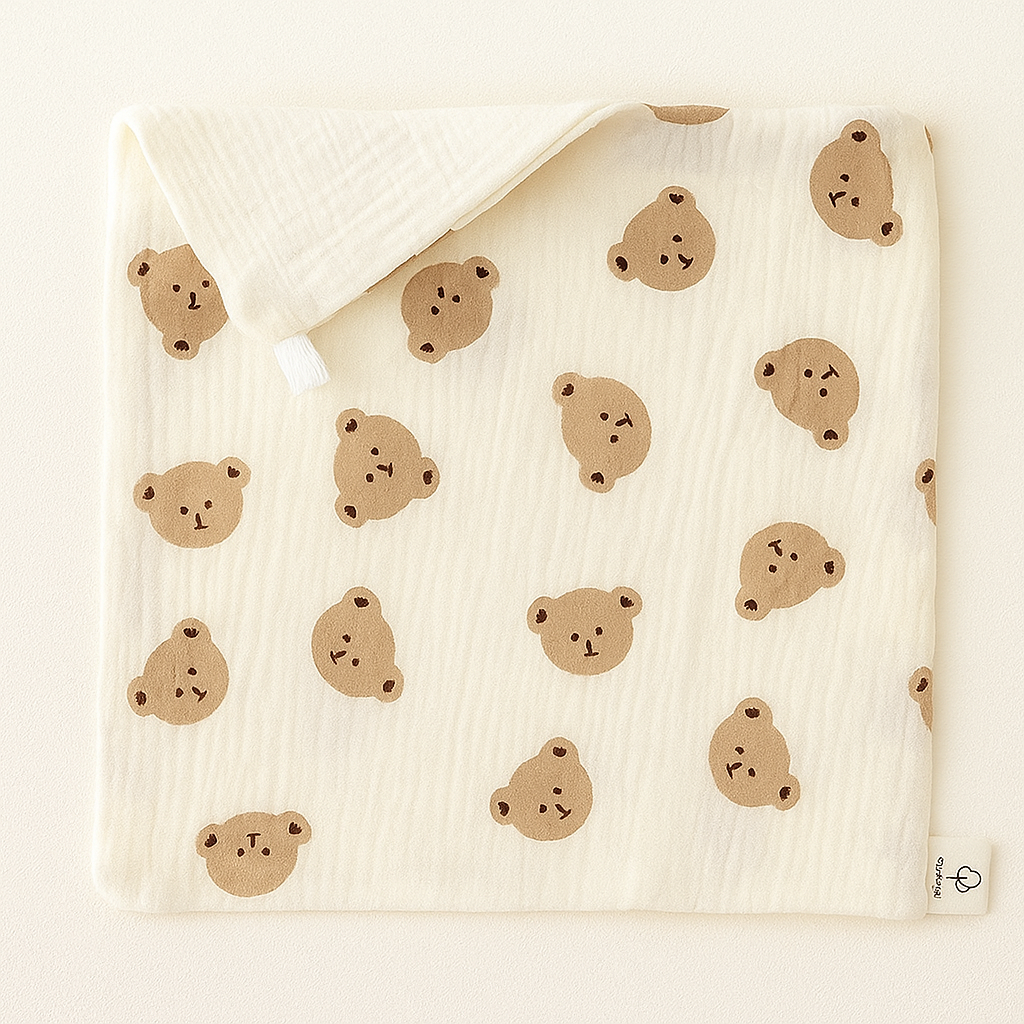 Soft Muslin Washcloth