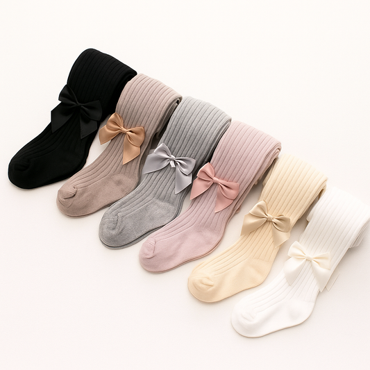 Bowknot Mesh Tights
