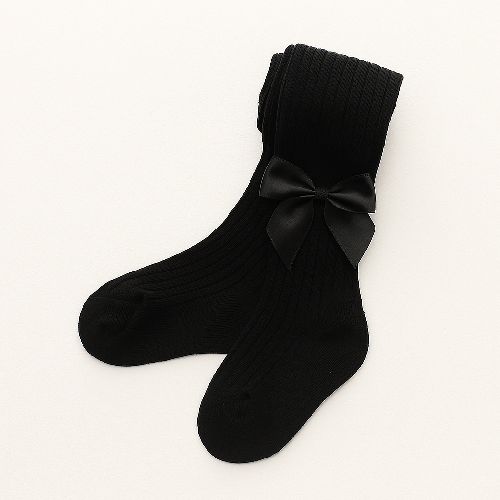 Bowknot Mesh Tights