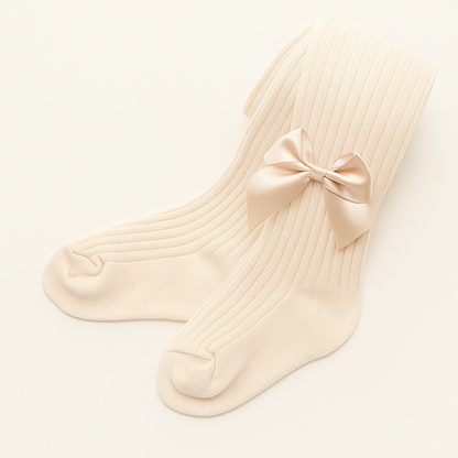 Bowknot Mesh Tights