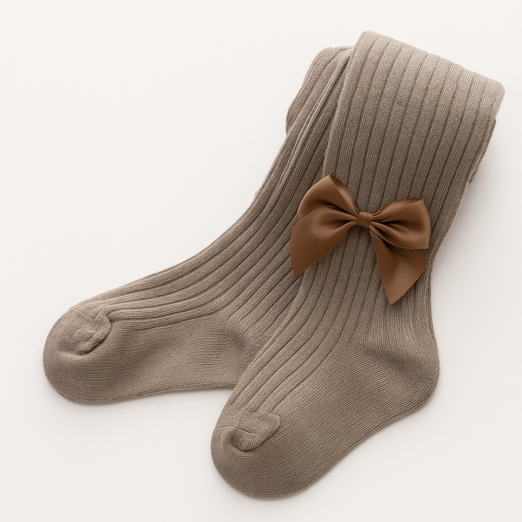 Bowknot Mesh Tights