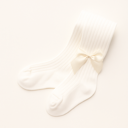 Bowknot Mesh Tights