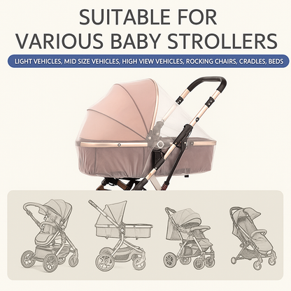 Mosquito Net For Baby Pram (3 for £6)